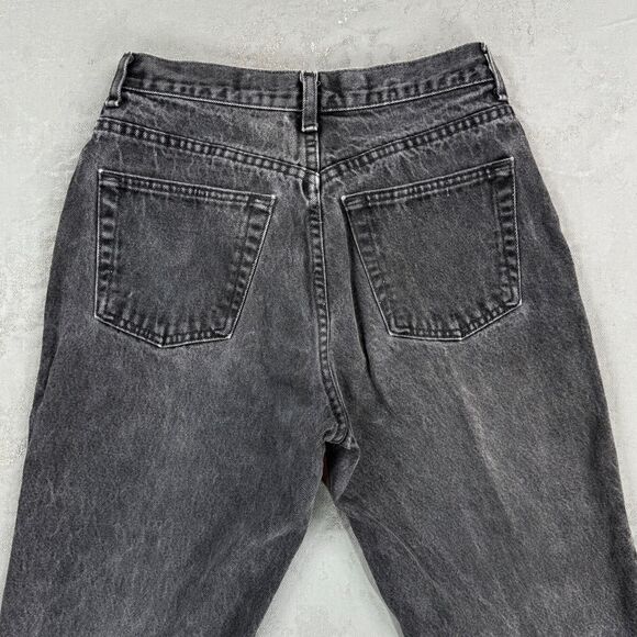 Vintage 1990s-2000s Gap Faded Black High Waisted "Classic Fit Jeans" Fit 27 x 27 - Picture 6 of 6